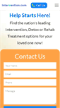 Mobile Screenshot of intervention.com